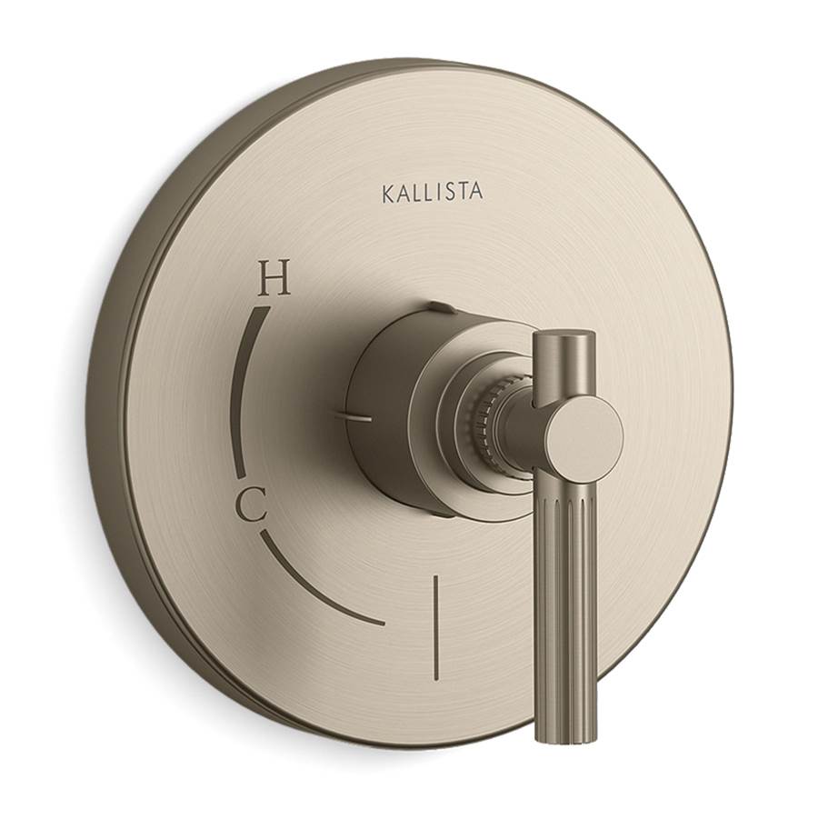 Kallista - Central Park WestE Pressure Balance, Lv - Brushed Bronze