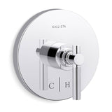 Kallista - Central Park WestE Thermostatic Trim, Lv - Polished Chrome