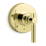 Kallista - Central Park WestE Volume Control, Lv - Unlacquered Brass