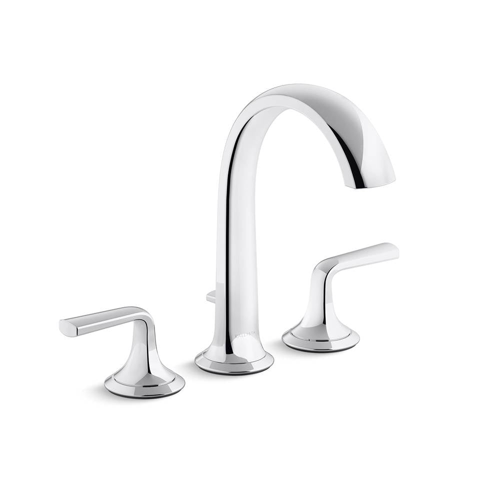 Kallista - Script Deckmnt Bath Faucet Lvr Hndl - Brushed Bronze