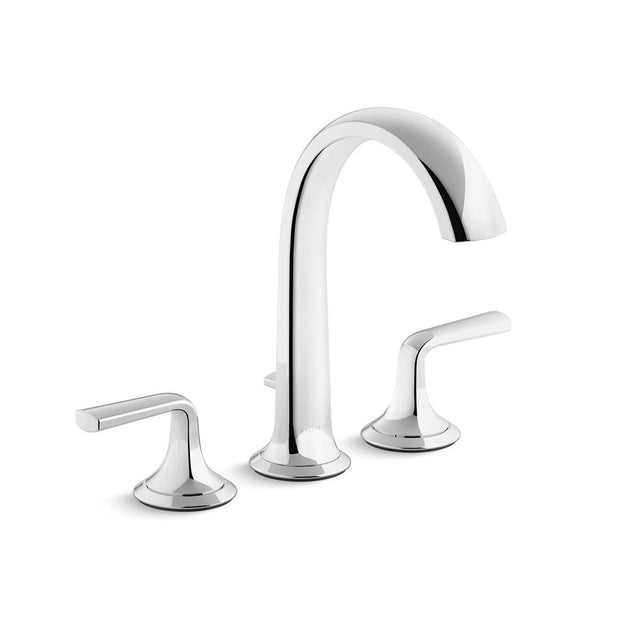 Kallista - Script Deckmnt Bath Faucet Lvr Hndl - Brushed Bronze