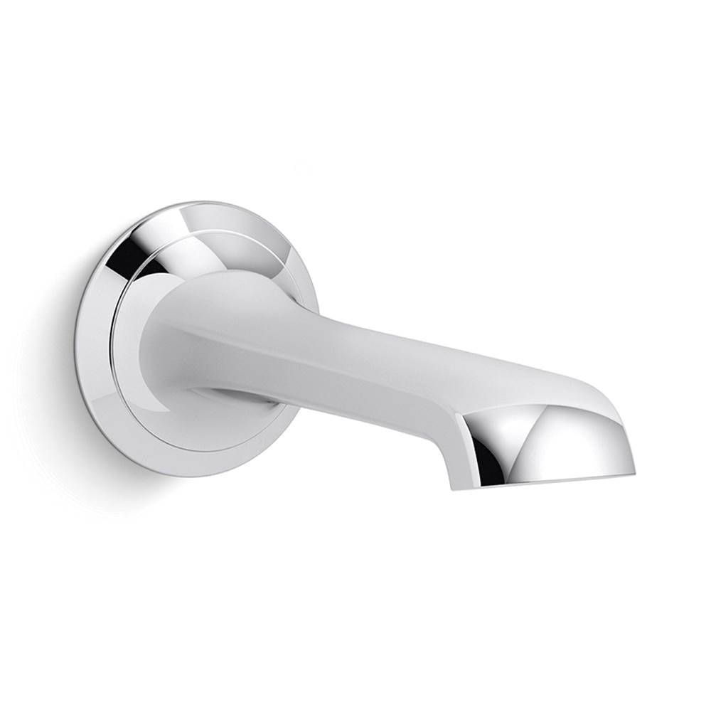 Kallista - Script Wall-Mount Bath Spout - Brushed Bronze