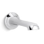 Kallista - Script Wall-Mount Bath Spout - Brushed Bronze