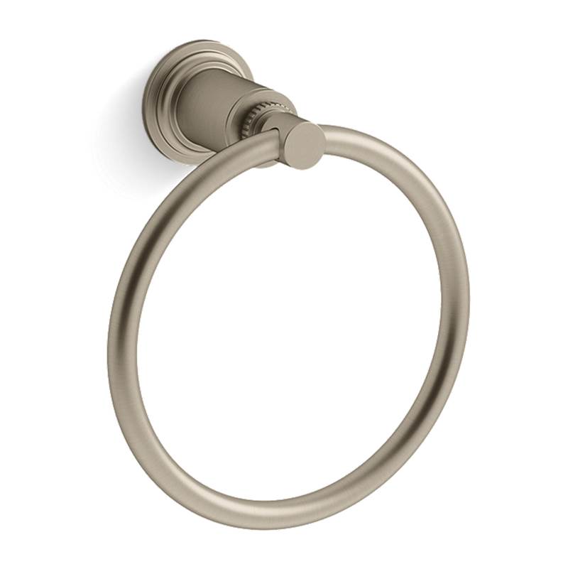 Kallista - Central Park WestE Towel Ring - Brushed Bronze