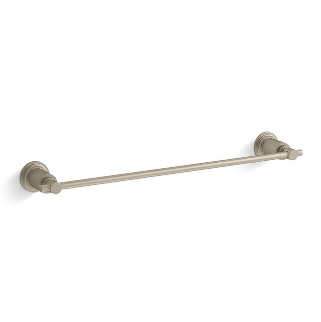 Kallista - Central Park WestE Towel Bar, 18'' - Brushed Bronze