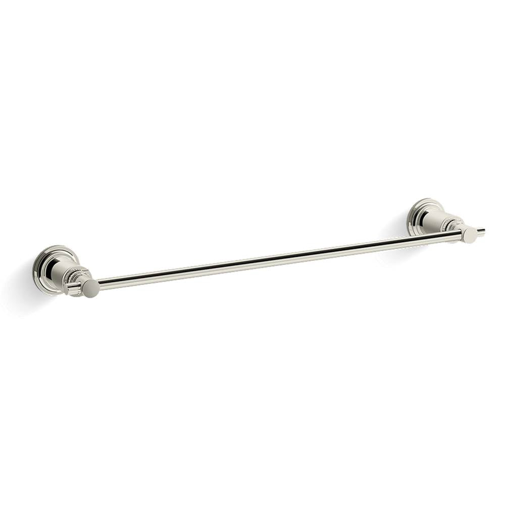 Kallista - Central Park WestE Towel Bar, 18'' - Polished Nickel