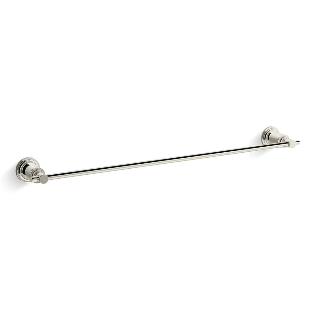 Kallista - Central Park WestE Towel Bar, 24'' - Polished Nickel