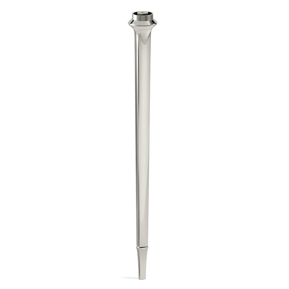Kallista - Script Console Table Leg - Brushed Bronze