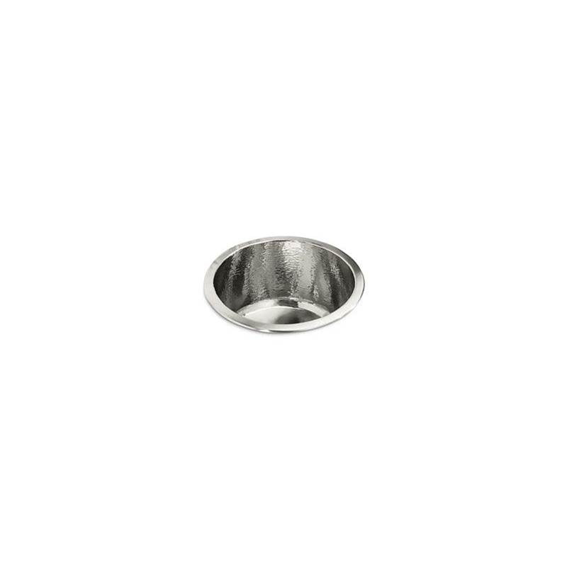 Kallista - Monte Carlo Ii Rnd Bar Sink-Ad 12.5X15 - Nickel Silver