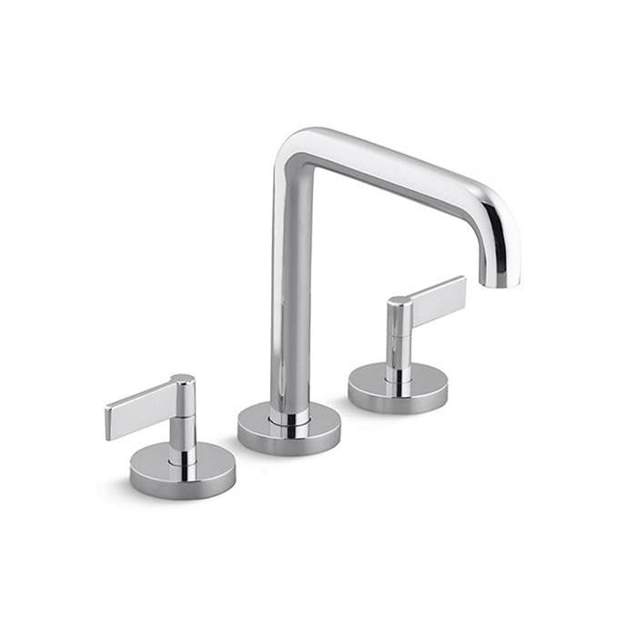 Kallista - OneE Dm Bath Set, Tall Spout, Lever - Polished Chrome