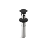 Kallista - European Soft Touch Drain - Matte Black