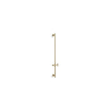 Kallista - Traditional Slidebar With Cross Handle - Brushed Bronze