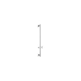 Kallista - Traditional Slidebar With Cross Handle - Polished Chrome