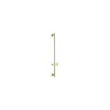 Kallista - Traditional Slidebar With Cross Handle - Unlacquered Brass