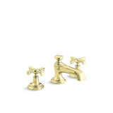 Kallista - Bellis Basin Set, Cr, Traditional Spout - Unlacquered Brass