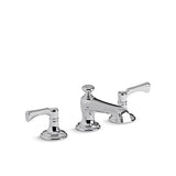 Kallista - Bellis Basin Set, Lv, Traditional Spout - Polished Chrome