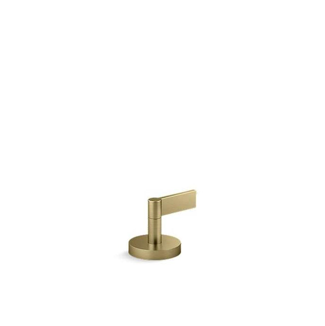 Kallista - OneE Deck Mount Bath Diverter, Lever Hdl - Brushed French Gold