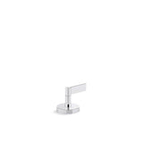 Kallista - OneE Deck Mount Bath Diverter, Lever Hdl - Polished Chrome