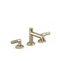 Kallista - Pinna PalettaE Basin Set, Low Spout - Brushed French Gold