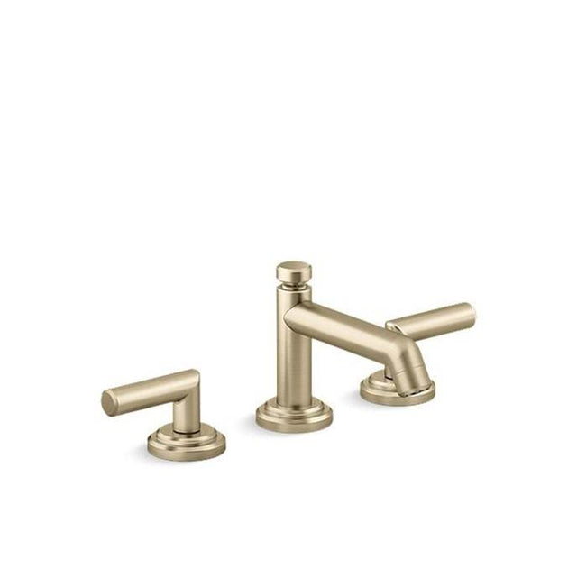 Kallista - Pure PalettaE Basin Set, Low Spout - Brushed French Gold