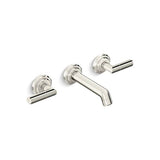 Kallista - Pure PalettaE Wall Mnt Basin Set - Polished Nickel