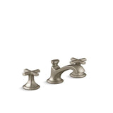 Kallista - Script Sink Faucet Low Spout Crss Hndl - Brushed Bronze