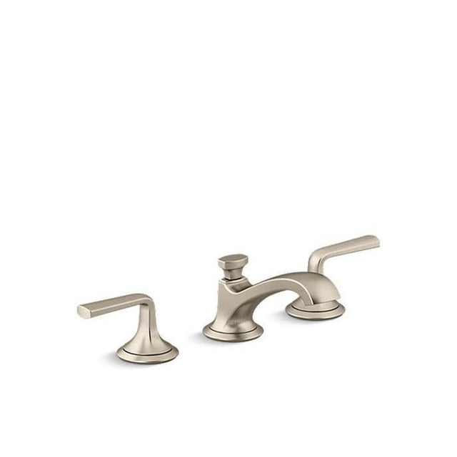 Kallista - Script Sink Faucet Low Spout Lvr Handle - Brushed Bronze