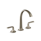 Kallista - Script Sink Faucet Arch Spout Lvr Hndl - Brushed Bronze