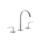Kallista - Script Sink Faucet Arch Spout Lvr Hndl - Polished Nickel