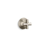 Kallista - Script Transfer Trim, Cross Handle - Brushed Bronze