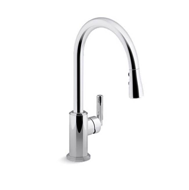 Kallista - Vir StilE Pulldown Kitchen Faucet - Polished Chrome