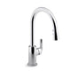 Kallista - Vir StilE Pulldown Kitchen Faucet - Polished Chrome
