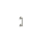 Kallista - For Town Shower Dr Hdl Towel Pull 6'' - Nickel Silver