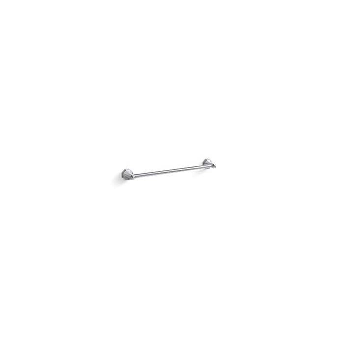 Kallista - For Town Shower Dr Hdl Towel Bar 18'' - Polished Chrome