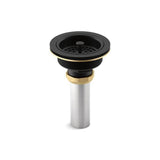 Kallista - Kitchen Sink Strainer - Matte Black