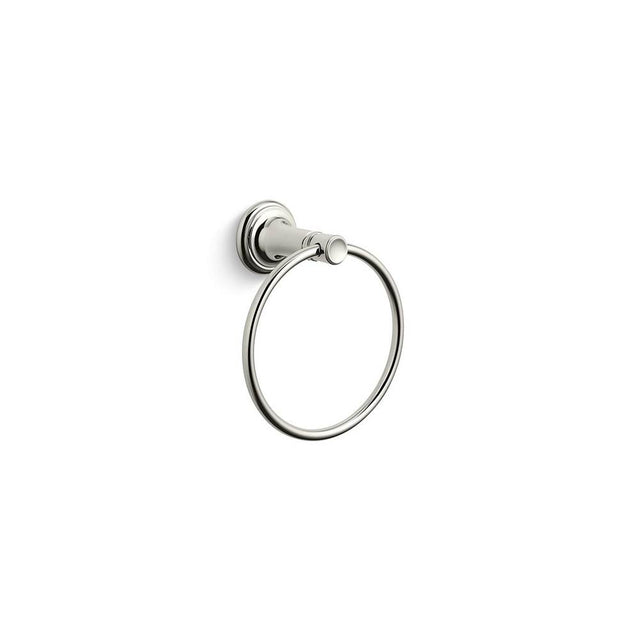 Kallista - Bellis Towel Ring - Nickel Silver