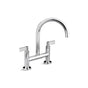 Kallista - OneE Kitchen Bridge Faucet, D-Mount, Lv - Unlacquered Brass