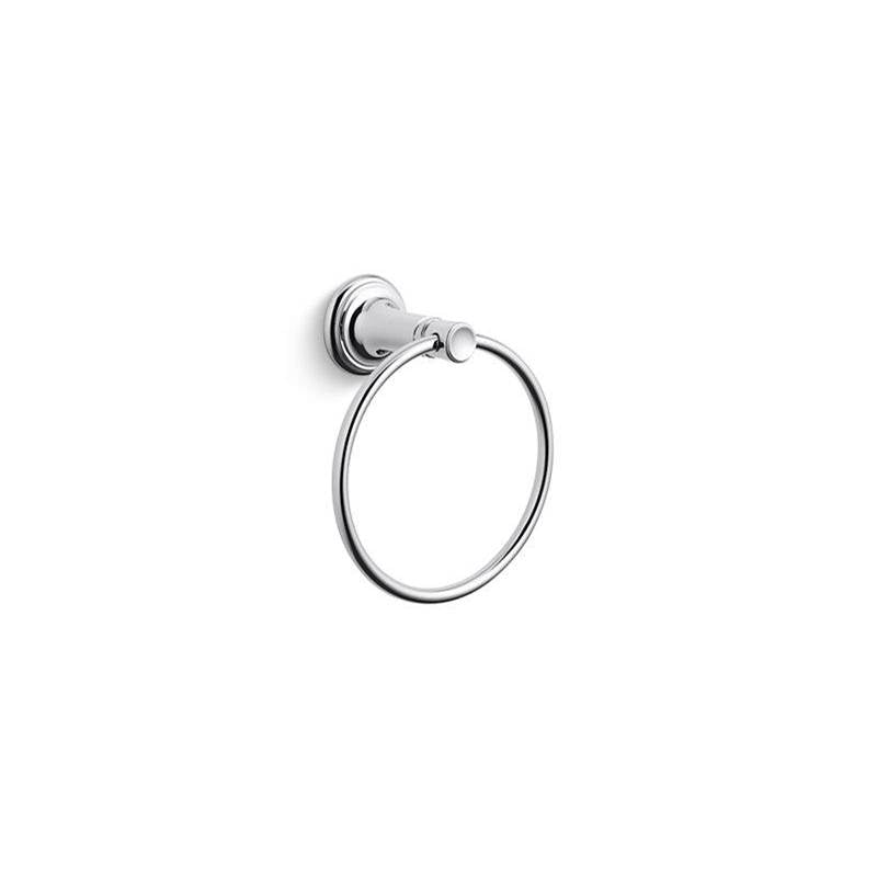 Kallista - Bellis Towel Ring - Polished Chrome