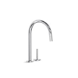 Kallista - OneE Pulldown Kitchen Faucet - Unlacquered Brass