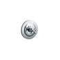 Kallista - Town Pressure Balance Trim, Cross Handle - Nickel Silver