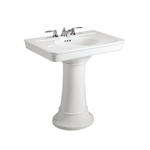 Kallista - TuxedoE Pedestal Lavatory - Stucco White