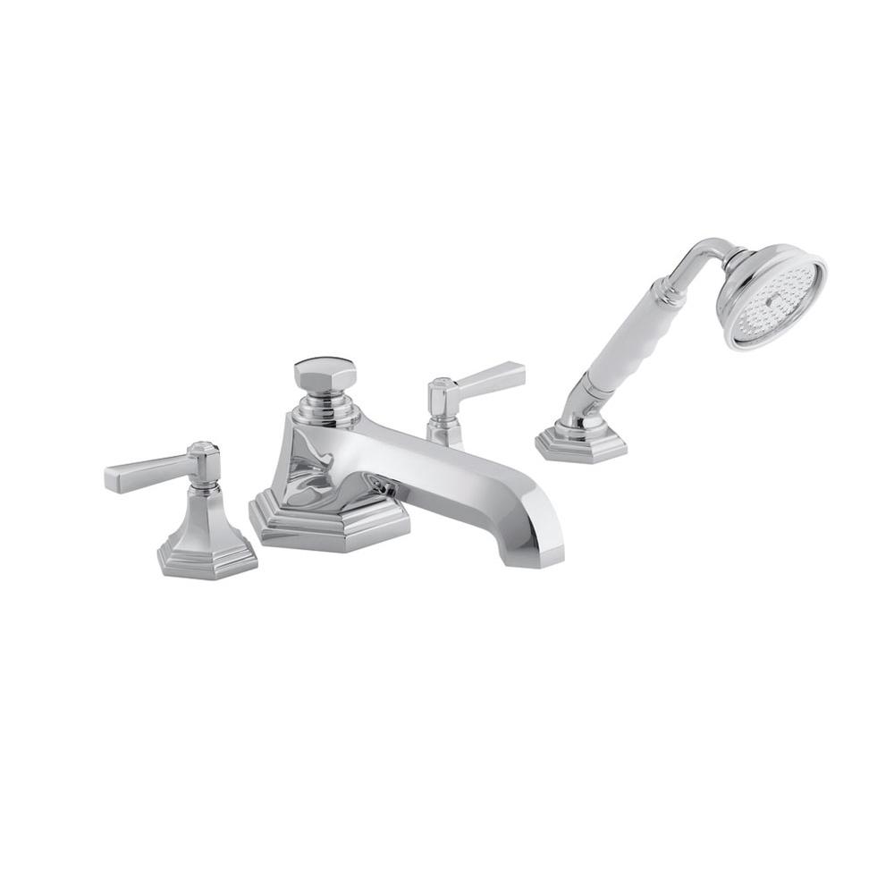 Kallista - For Town Dkmnt Bath Fct, W/Div & Hdshwr - Nickel Silver