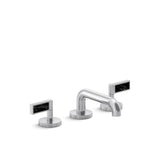 Kallista - OneE Basin Set, Lever, Nm Stone - Polished Chrome