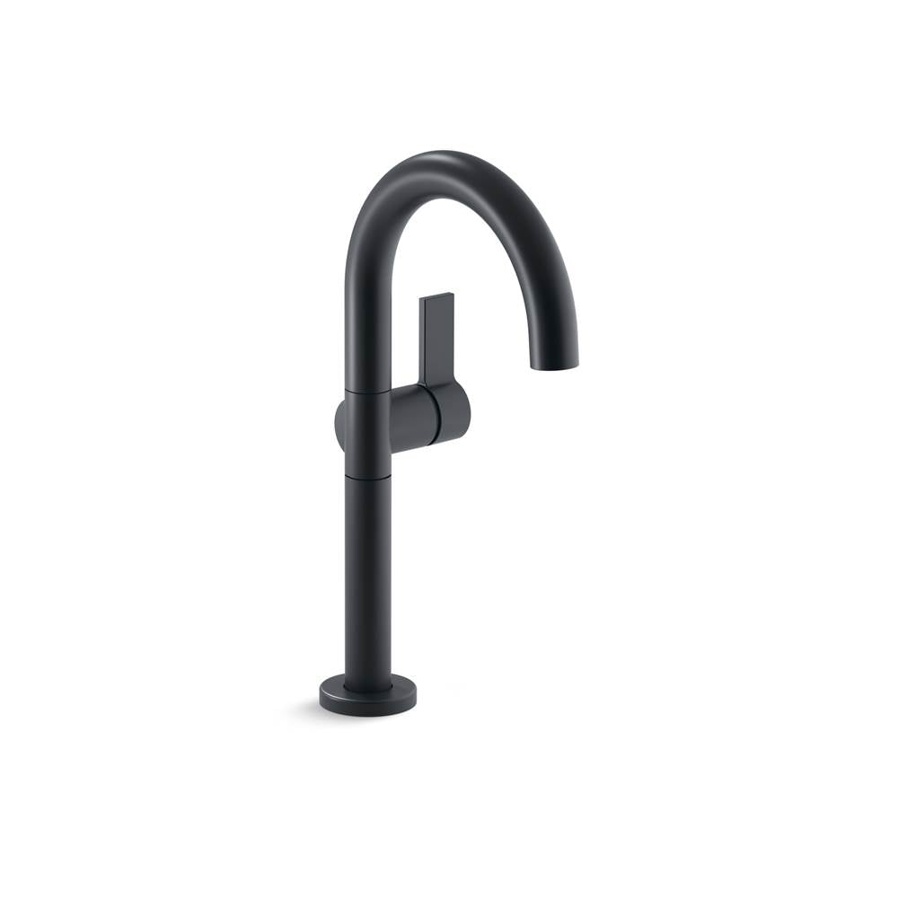 Kallista - OneE Sc, Sink Faucet, Tall Spout - Gunmetal