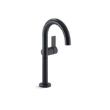 Kallista - OneE Sc, Sink Faucet, Tall Spout - Gunmetal