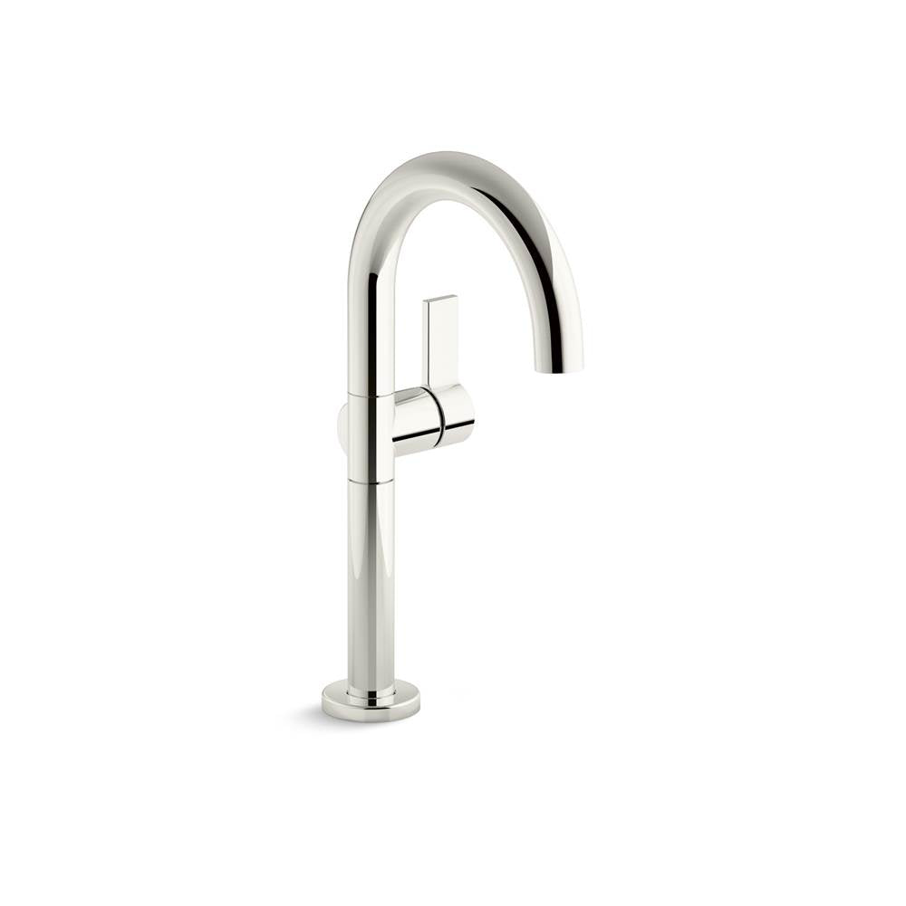 Kallista - OneE Sc, Sink Faucet, Tall Spout - Nickel Silver