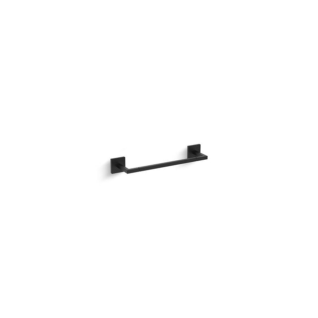 Kallista - GridE Towel Bar, 12'' - Matte Black