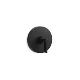 Kallista - OneE Pb Shower Trim W/O Divrt, Lever Hdl - Matte Black