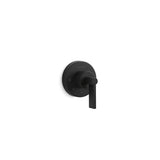 Kallista - OneE Volume Control Trim, Lever Handle - Matte Black