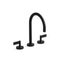 Kallista - OneE Basin Set, Gooseneck, Lever Handle - Matte Black